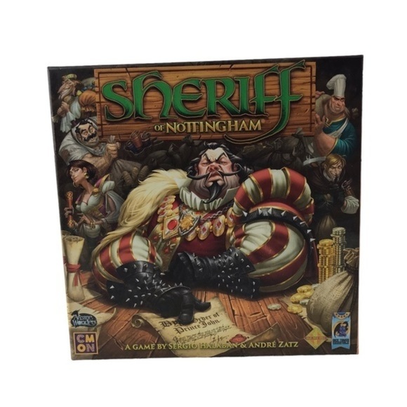 Sheriff of Nottingham 1st Edition Board Game 100% COMPLETE Arcane Wonders - Picture 1 of 4